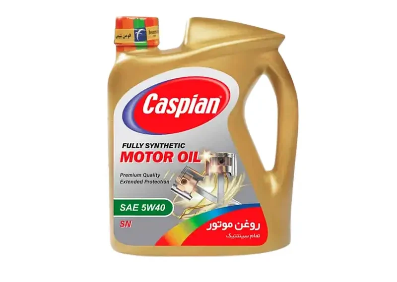 روغن-موتورکاسپین-5W40-SN-حجم-4-لیتر