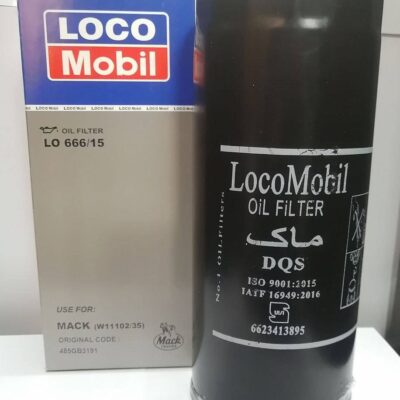 فیلتر روغن لوکومبیل~ ماك (کد اورجینال3191:GB485)کد مان: 11102/35w|کدLOM666/15