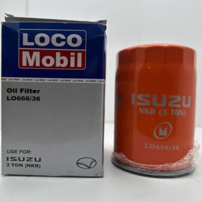 فیلتر روغن لوکومبیل~ایسوزو ۳ تن NKR|کد LO ۶۶۶/۳۶